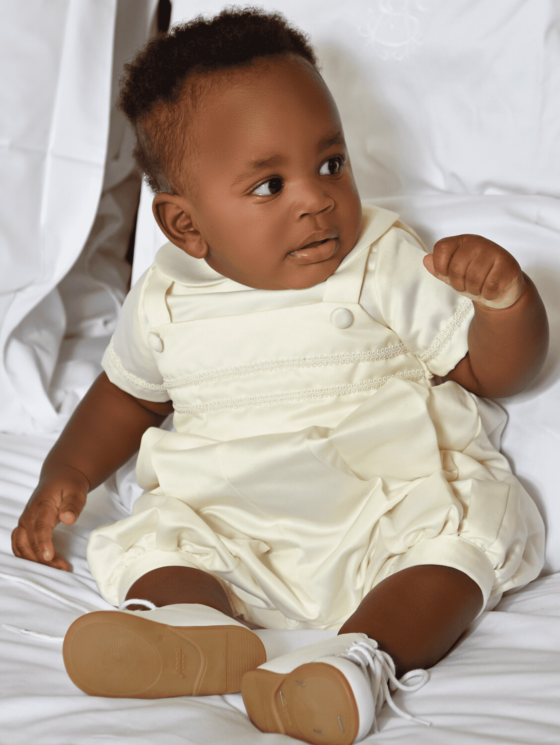 Costume Bébé de Baptême Ivoire | Diva