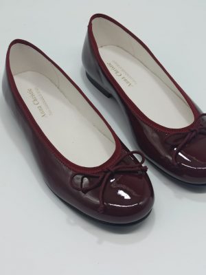 Chaussures de cérémonie fille - Ballerines - Bordeaux