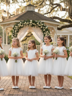 Robe de cortège fille - Perline