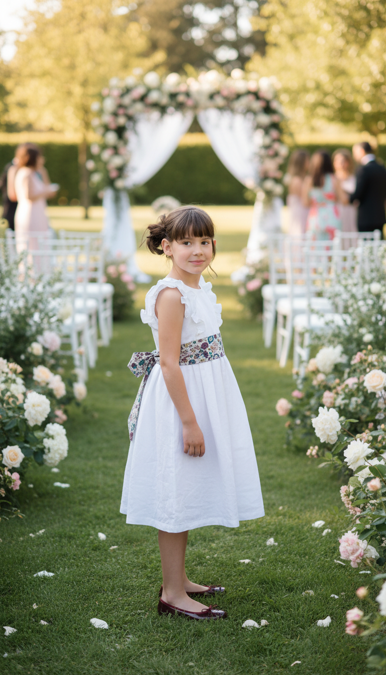 Ceinture robe de cérémonie - tissu Liberty – Image 2