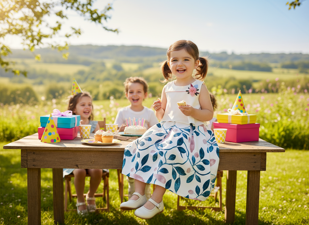 Robe de cérémonie fille - Océane – Image 3