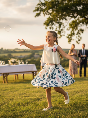 Robe de cérémonie fille - Océane