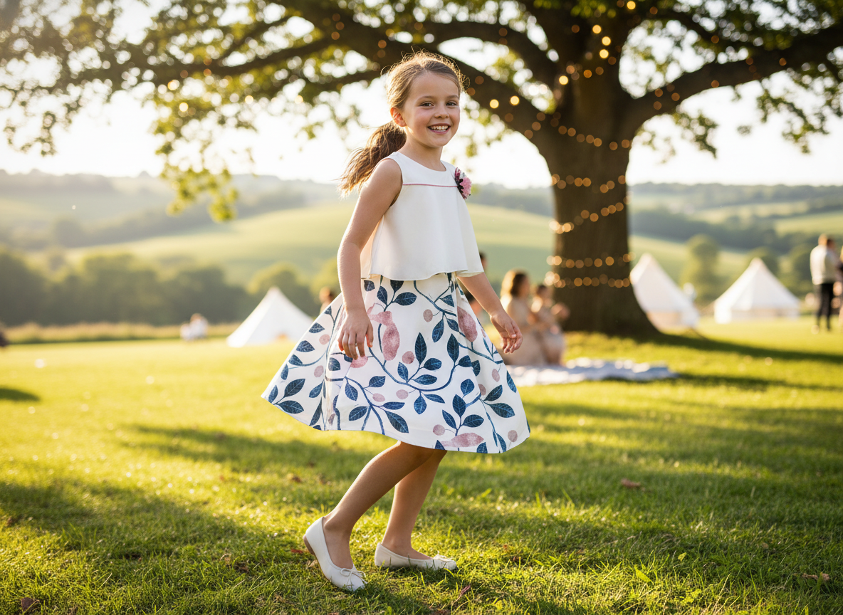 Robe de cérémonie fille - Océane – Image 2