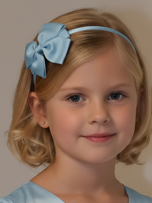 Bijou de cheveu serre-tête avec nœud