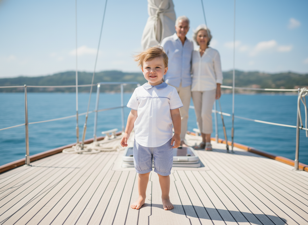 Tenue de cérémonie bébé garçon - Basil – Image 3